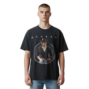 Tim McGraw 2019 T Shirt Black Mens Size Small